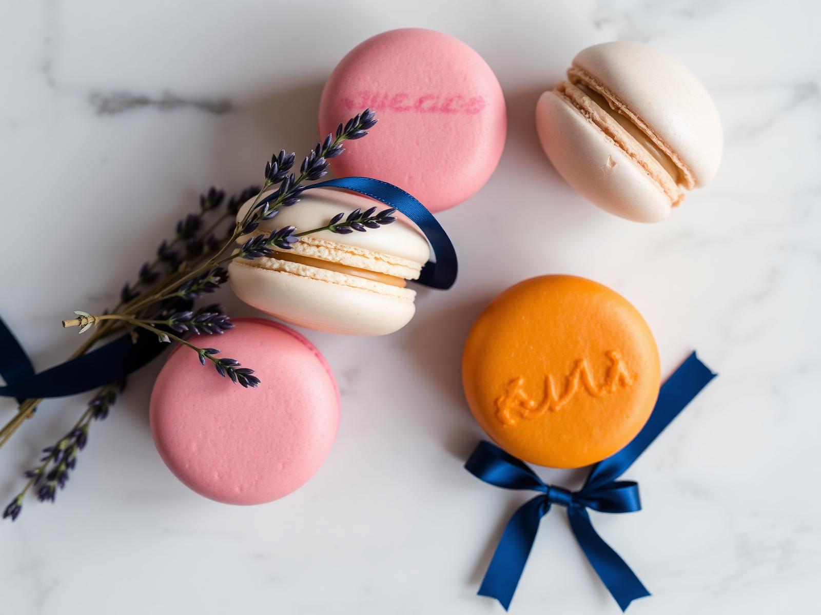 Macarons artesanais da Chowder